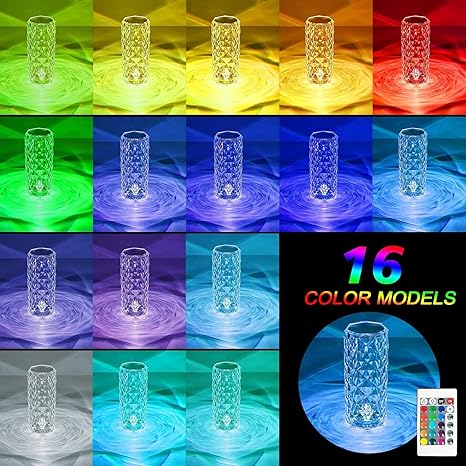 Crystal Diamond Lamp, For Decoration