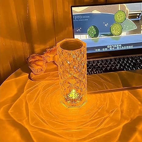 Crystal Diamond Lamp, For Decoration
