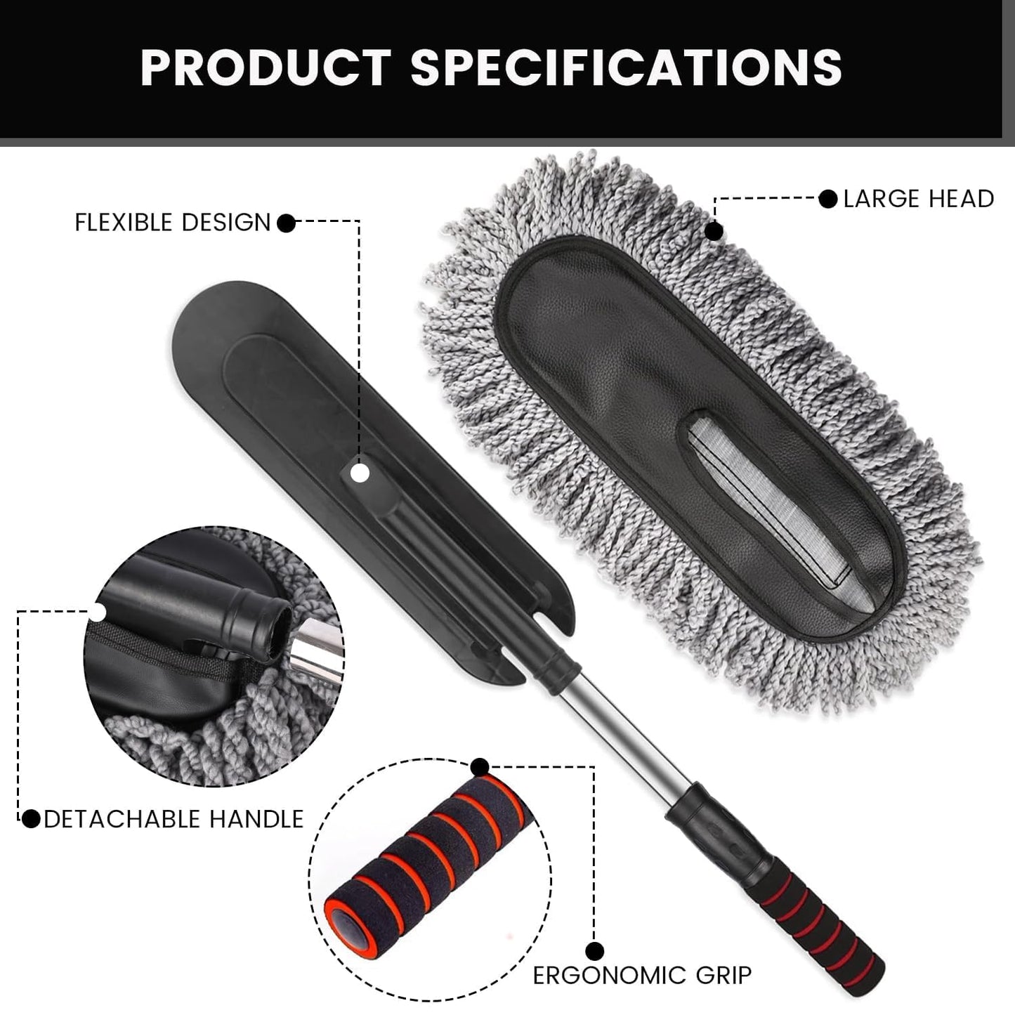 Super Soft Microfiber Car Duster